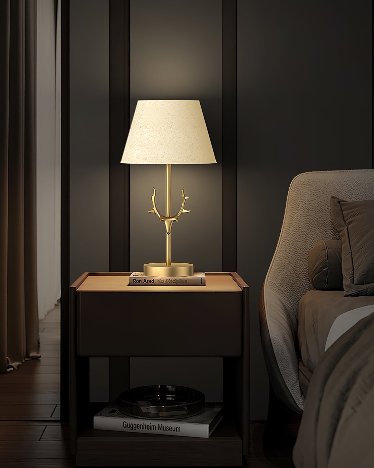 Cervano Antler Accent Table Lamp