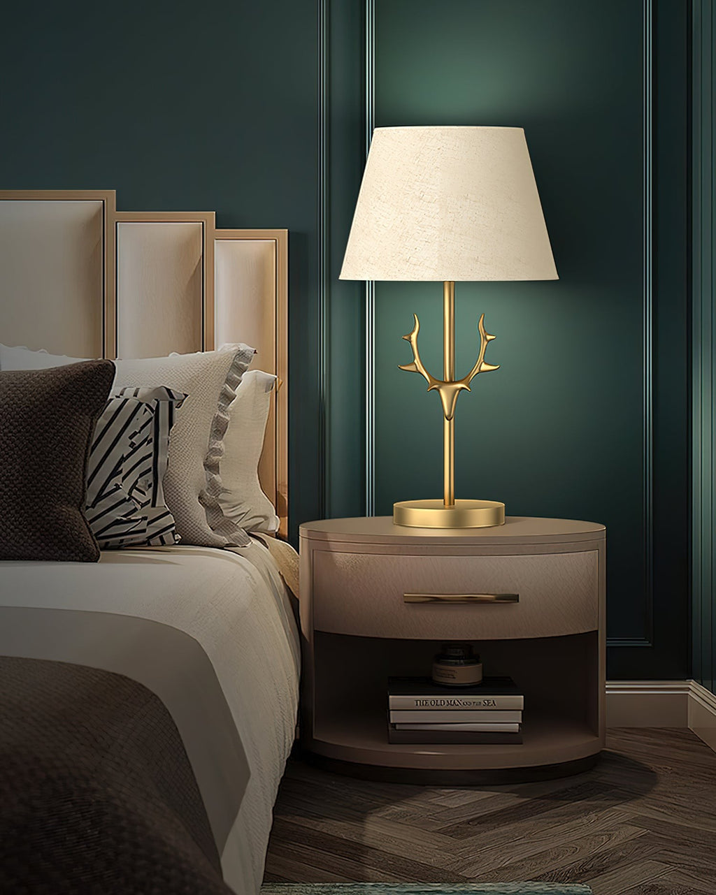Cervano Antler Accent Table Lamp