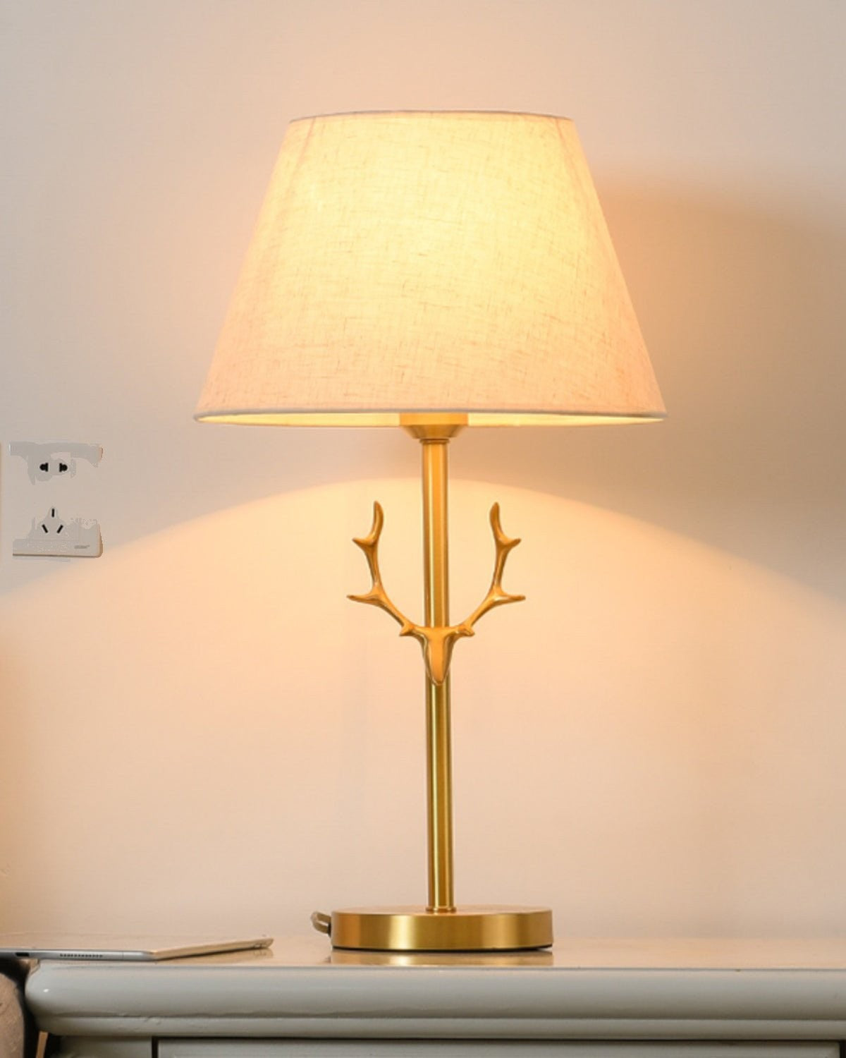 Cervano Antler Accent Table Lamp