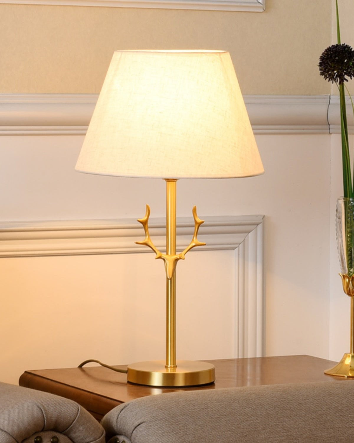 Cervano Antler Accent Table Lamp
