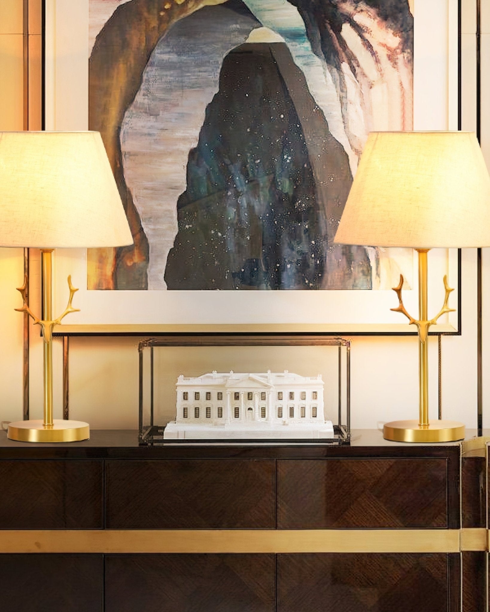 Cervano Antler Accent Table Lamp