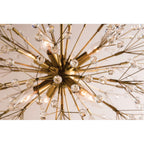 Dunkirk 8-Light Chandelier in Aged Brass 20L x 20W x 24H