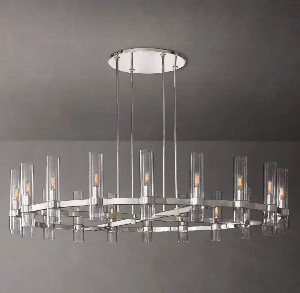 Ravelle Round Chandelier 60"