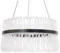 Charlize 13.75"H x 26.13"W 1-Light Pendant in Black