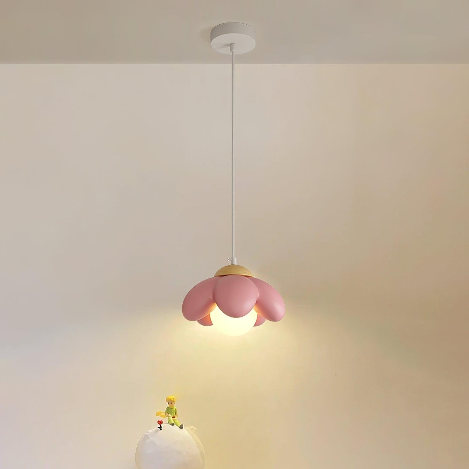Cherry Blossom Resin Pendant Light
