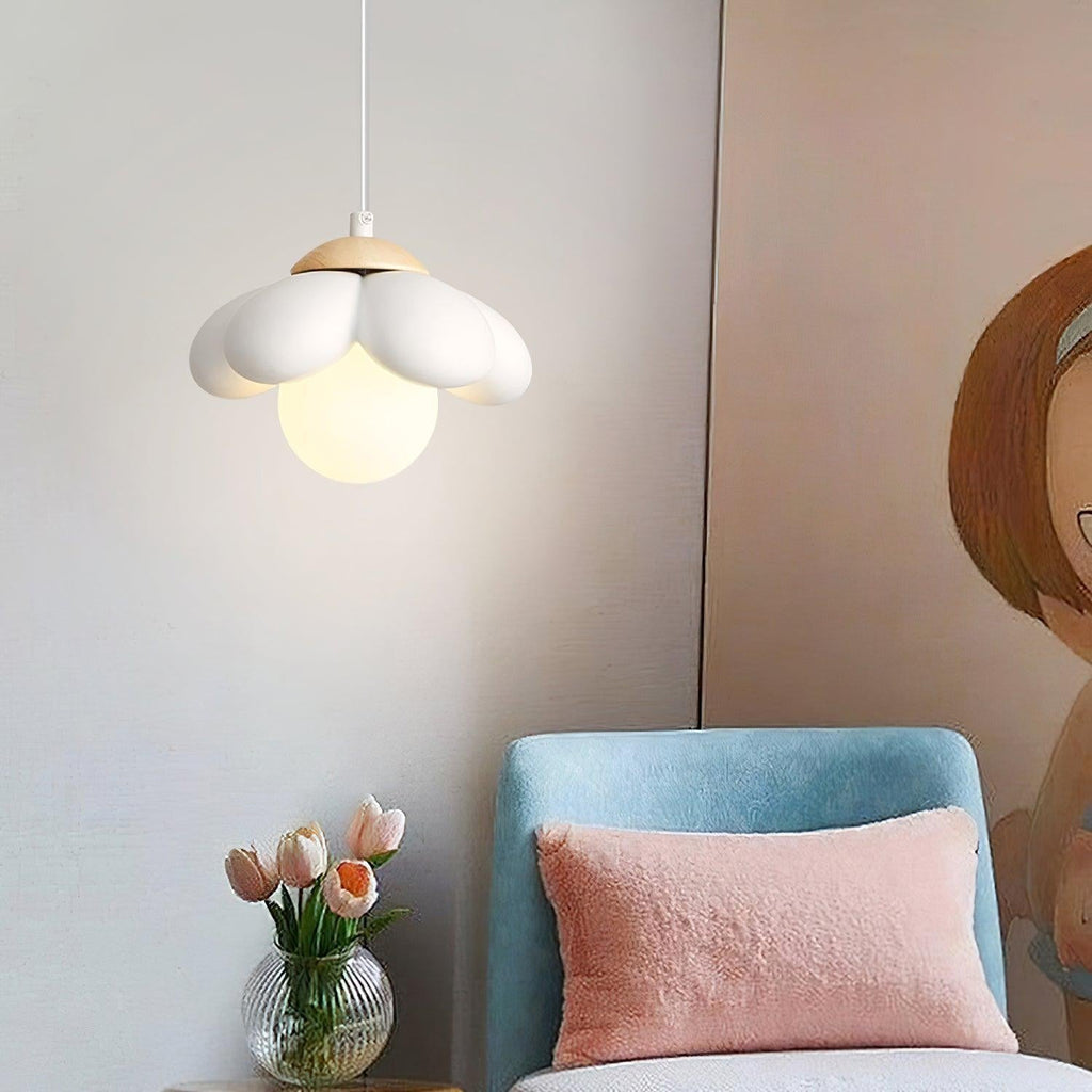 Cherry Blossom Resin Pendant Light
