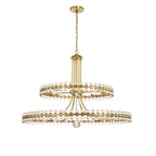 Clover 39.25'' Aged Brass Chandelier Gold 39.25"W x 32.5"H x 39.25"D