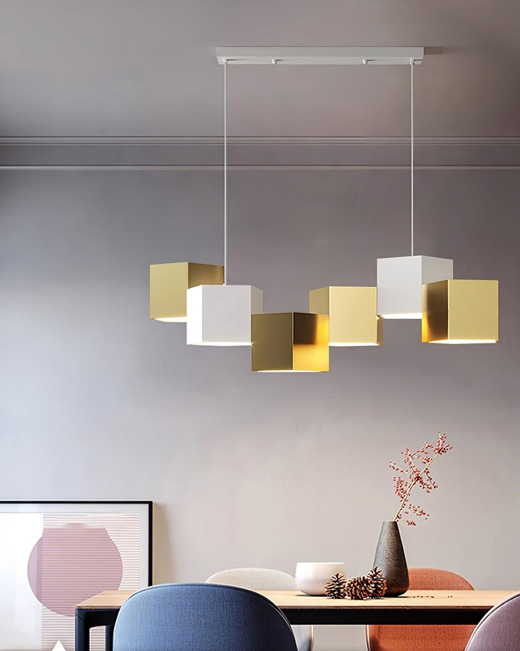 Cubara Geometric Pendant Light