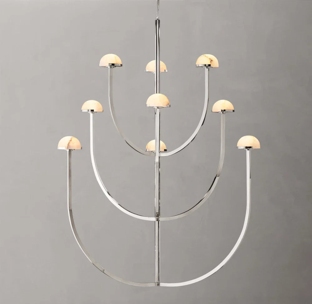 Pedra Round Chandelier 32"