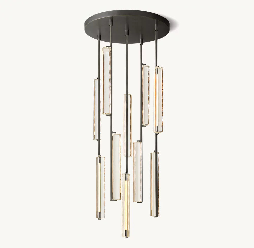 Audubon Crystal Round Chandelier 24"