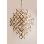 Tiara 11-Light Chandelier in Vienna Bronze 32.25L x 32.25W x 39H