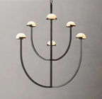 Pedra Round Chandelier 32"
