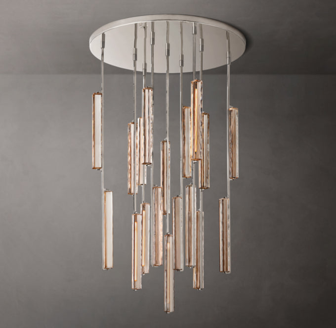 Audubon Crystal Round Chandelier 40"