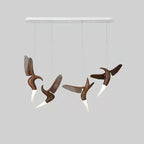 Dancer Sculptural Wood Pendant