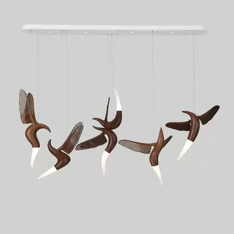 Dancer Sculptural Wood Pendant
