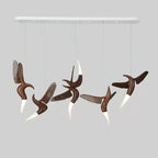 Dancer Sculptural Wood Pendant