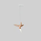 Dancer Sculptural Wood Pendant