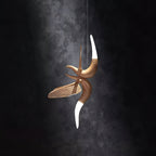 Dancer Sculptural Wood Pendant