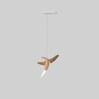 Dancer Sculptural Wood Pendant
