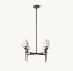 Tulip Round Chandelier 27"