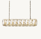 Harlow Crystal Rectangular Chandelier 62"