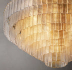 Sirene Clear Glass Round Chandelier 52"