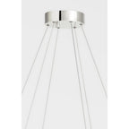 Orbit 6-Light Chandelier in Aged Brass 38L x 38W x 13.75H
