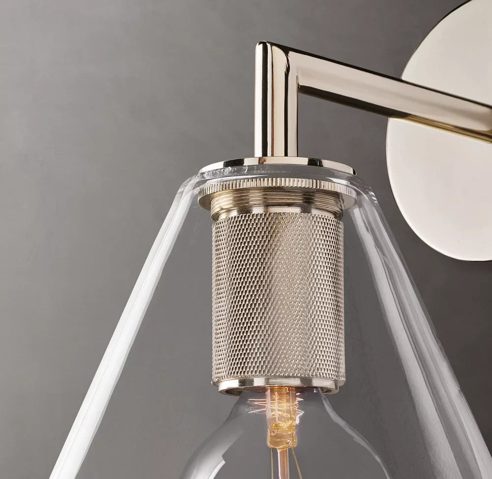 Utilitaire Funnel Shade Sconce