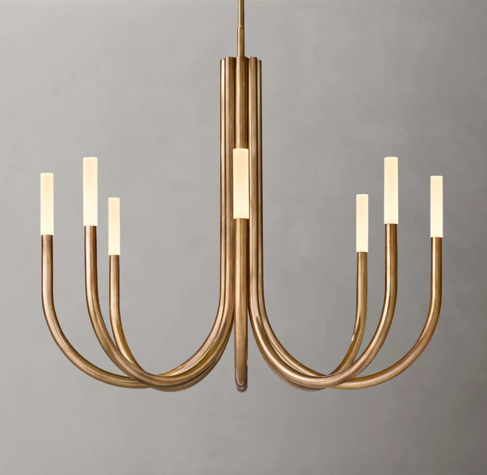 Rousseau Round Chandelier 38"