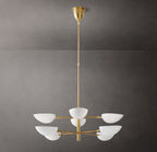 Graphic Chandelier 38"