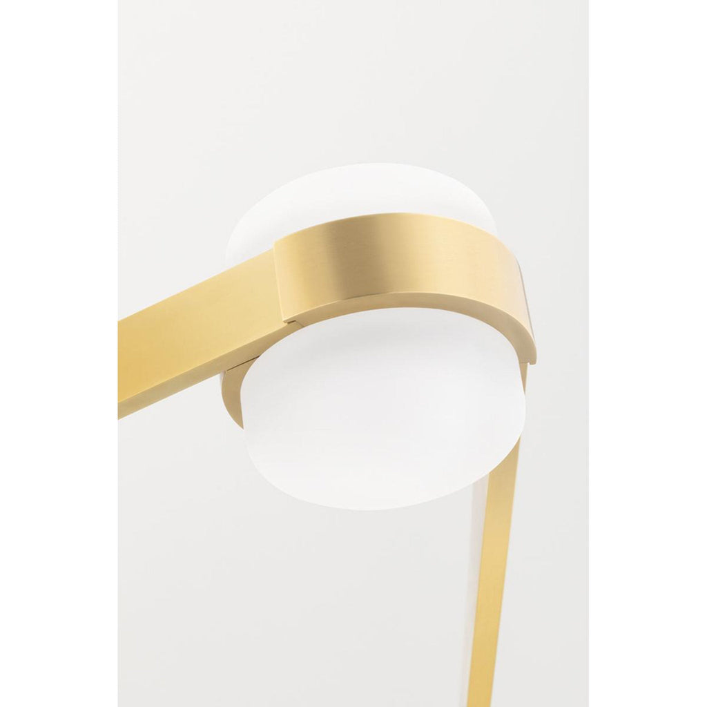 Orbit 12-Light Chandelier in Aged Brass 56.125L x 56.125W x 16.825H