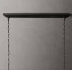 19th C. English Openwork Rectangular Chandelier 72"