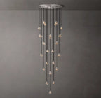 Pearl Round Chandelier 48"