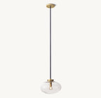 Cabrette Clear Glass Pendant