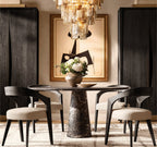 Lattice Smoke Glass Tiered Chandelier 47"