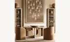 Rain Round Chandelier 47"