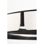 Tribeca 0-Light Chandelier in Burnished Nickel/Black Combo 32.75L x 32.75W x 5H