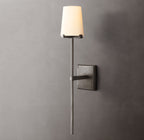 Pauillac Fabric Shade Torch Sconce
