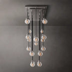 Pearl Rectangular Chandelier 54"