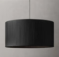 Reed?Pleated Drum Pendant