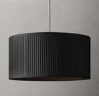 Reed?Pleated Drum Pendant