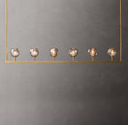 Boule De Cristal Smoke Glass Linear Chandelier 60"