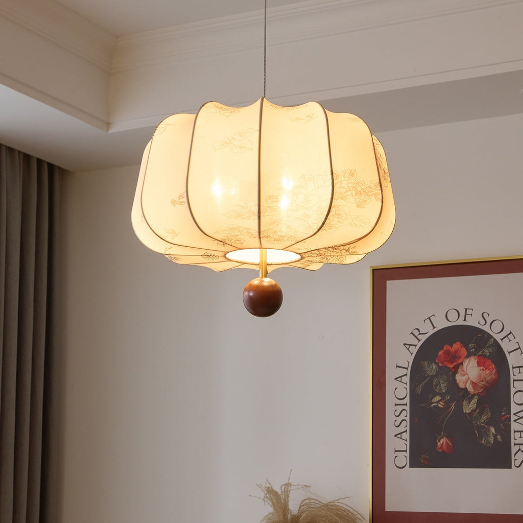 Elara Fabric Pendant Lamp