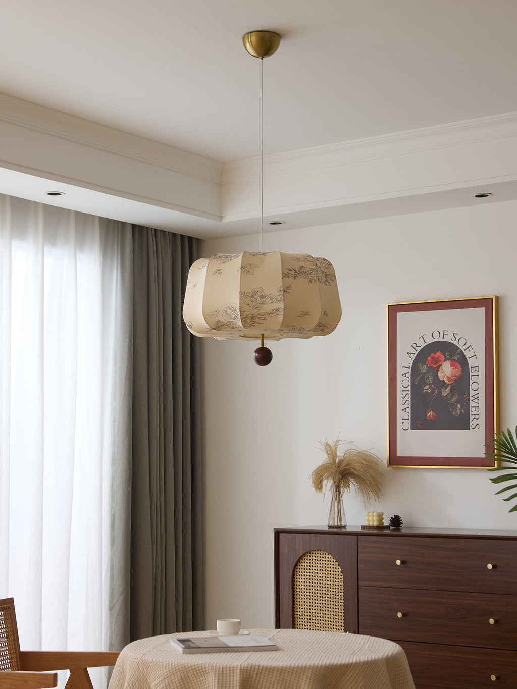 Elara Fabric Pendant Lamp