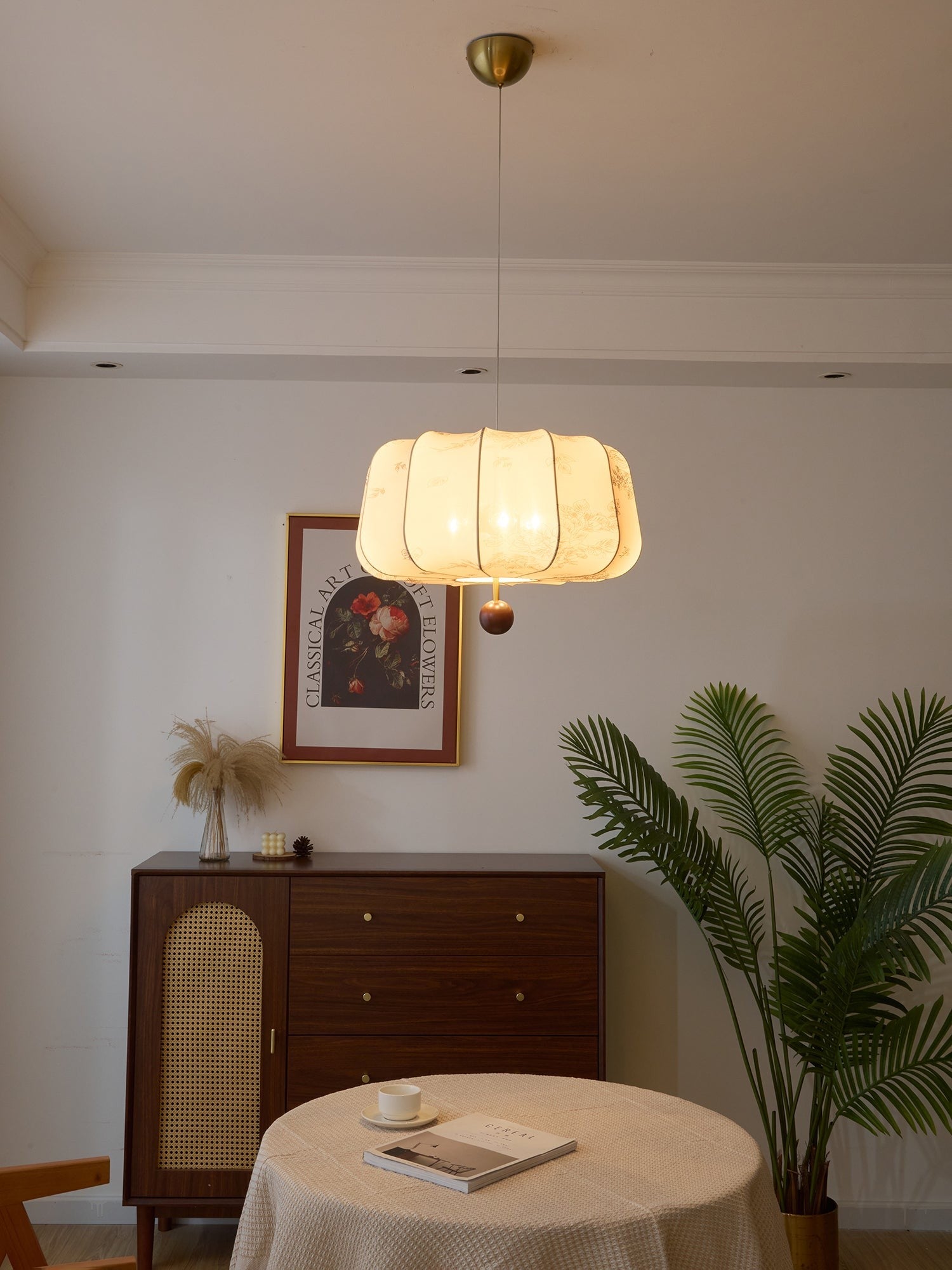 Elara Fabric Pendant Lamp