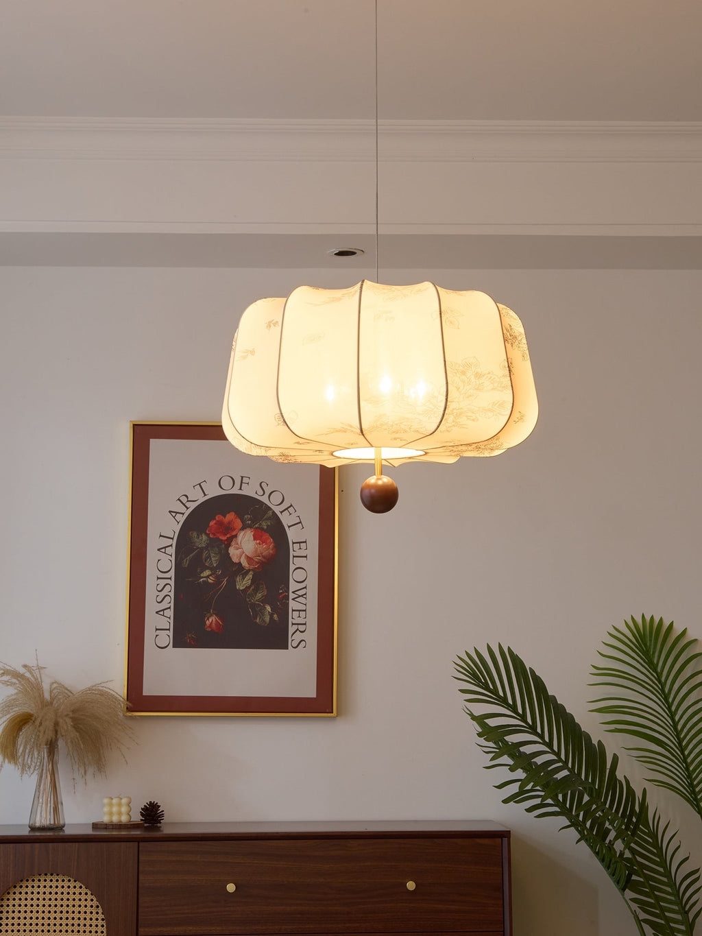 Elara Fabric Pendant Lamp