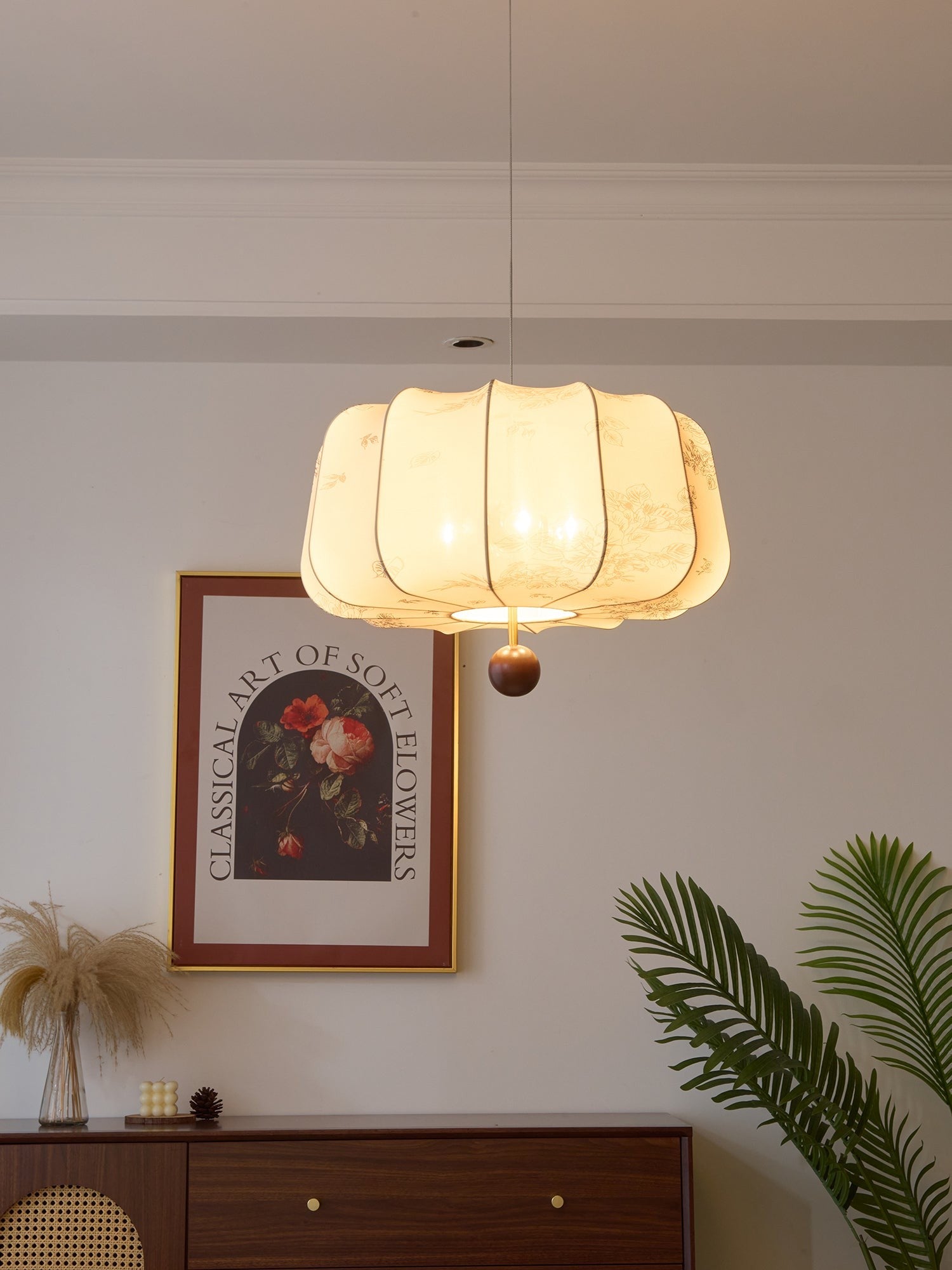 Elara Fabric Pendant Lamp