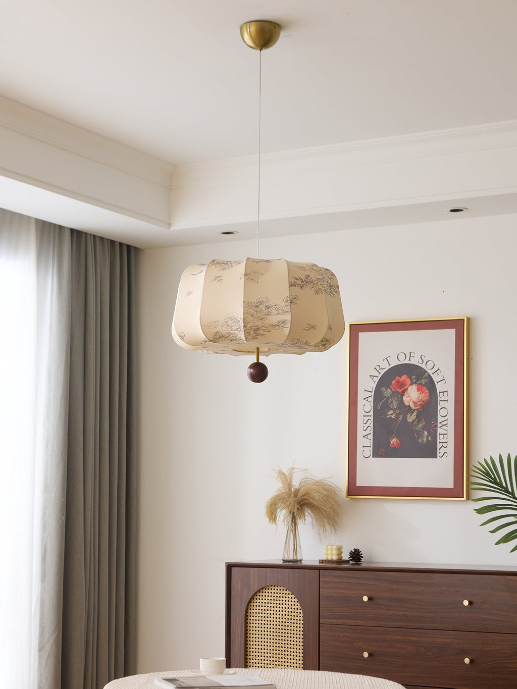 Elara Fabric Pendant Lamp