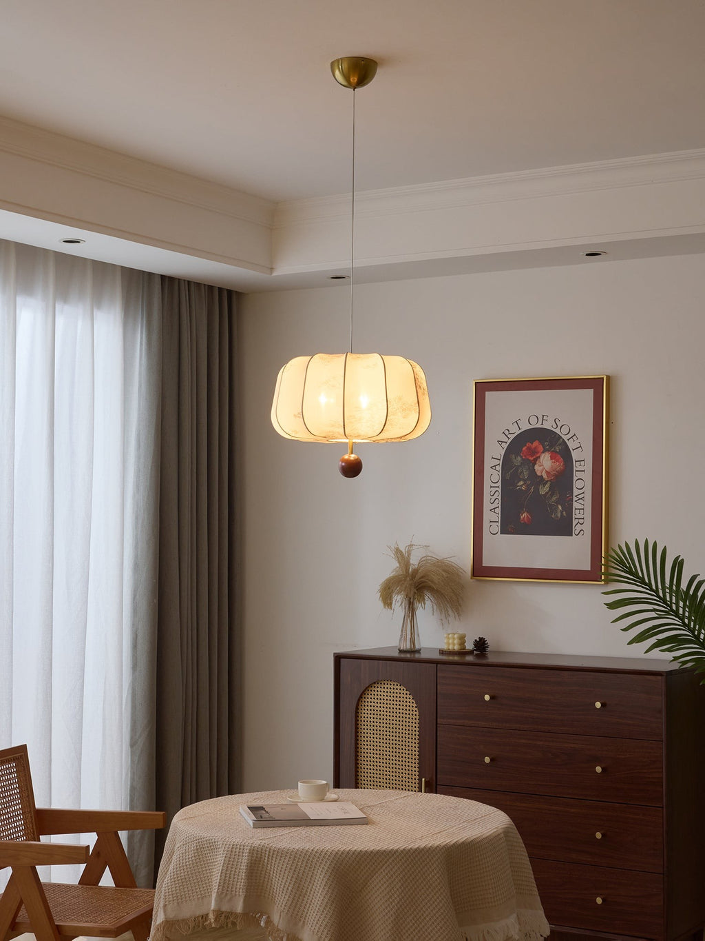 Elara Fabric Pendant Lamp
