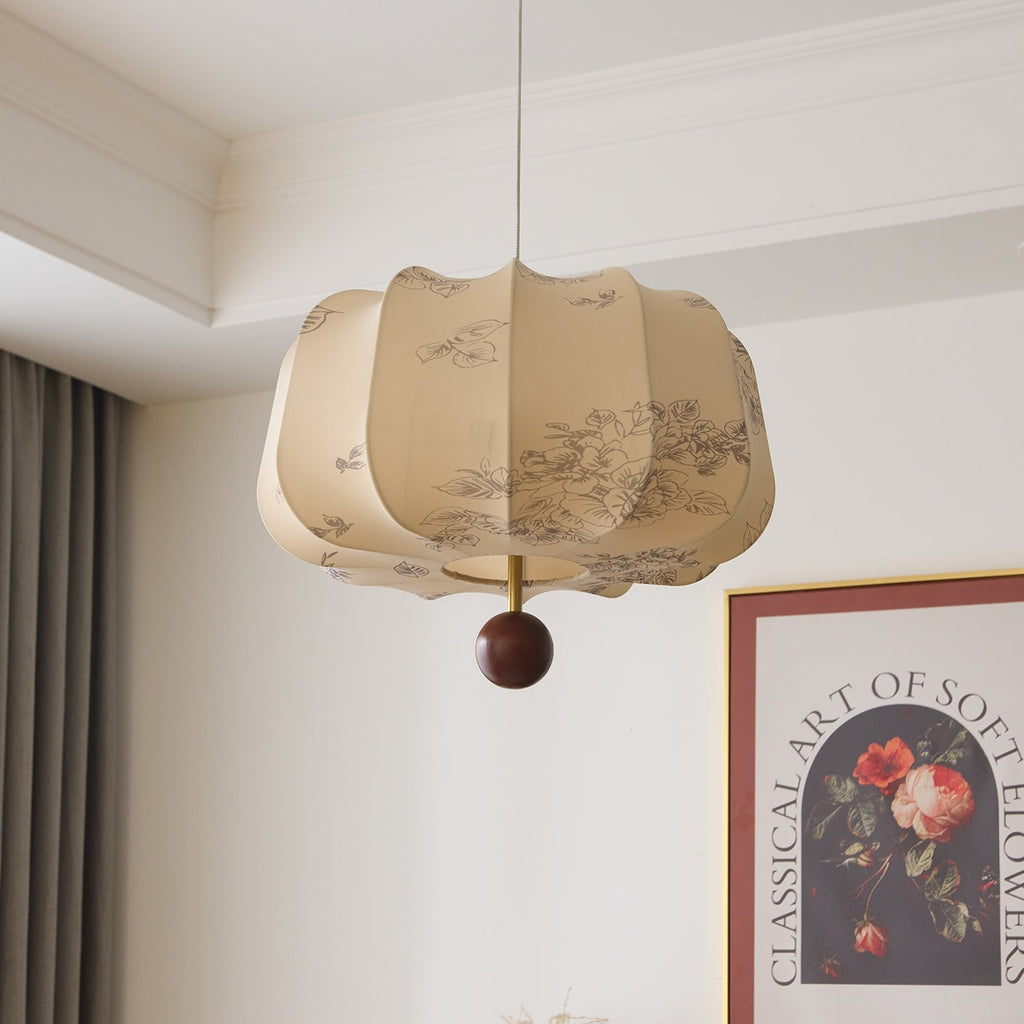 Elara Fabric Pendant Lamp